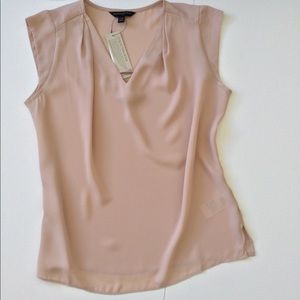 Banana Republic Blush Cap Sleeve Top
